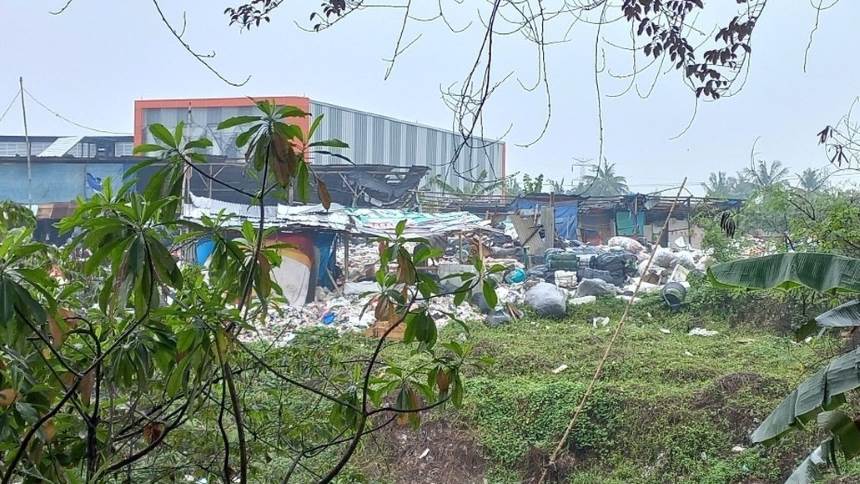 Lokasi TPS Ilegal di Pondok Ranji, Ciputat Timur, Tangerang Selatan